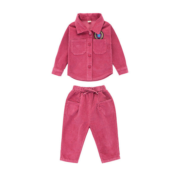 Új modell gyerekszett lányoknak két részből, rózsaszín és zöld színben