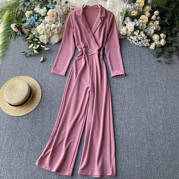 Μακρύ γυναικεία σαλοπέτα  με ζώνη σε κόκκινο και ροζ χρώμα