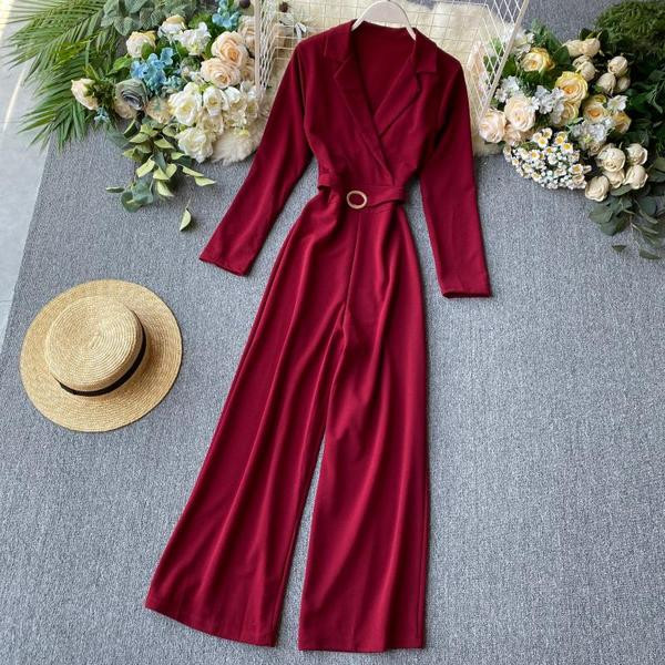 Μακρύ γυναικεία σαλοπέτα  με ζώνη σε κόκκινο και ροζ χρώμα