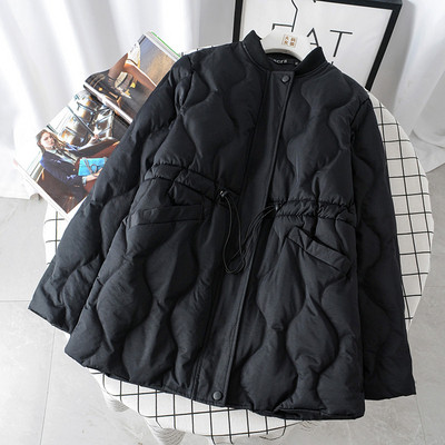 Modern női hosszú kabát zsebbel és nyakkendővel több színben