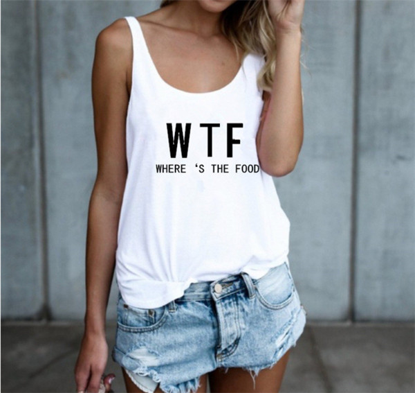 Női modern felső, több színben felirattal