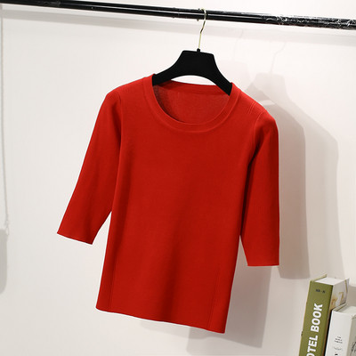 Alkalmi női blúz 3/4 ujjal, különböző színekben