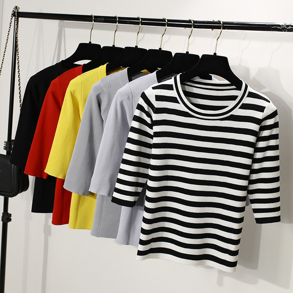 Alkalmi női blúz 3/4 ujjal, különböző színekben