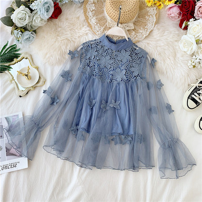 Modern női ing virágos motívumokkal több színben