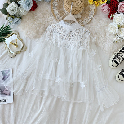 Modern női ing virágos motívumokkal több színben