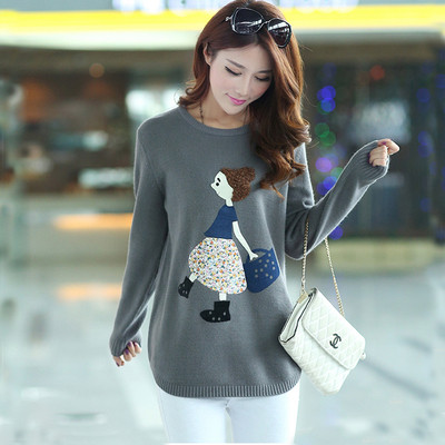 Pulover de dama in diferite culori si aplicatii