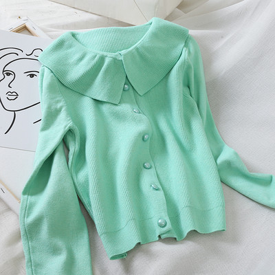 Stílusos női mellény kordbársony gallérral, különböző színekben