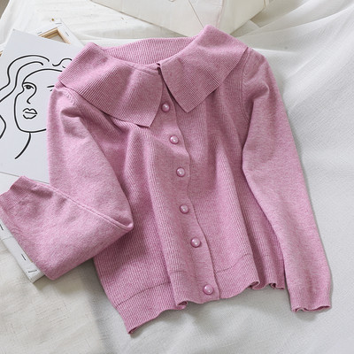 Stílusos női mellény kordbársony gallérral, különböző színekben