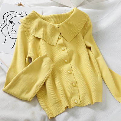 Stílusos női mellény kordbársony gallérral, különböző színekben