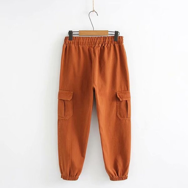 Lezser női hosszú nadrág oldalzsebekkel, nyakkendőkkel több színben