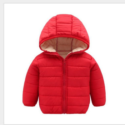 Modern gyerekkabát lányoknak és fiúknak kapucnival több színben