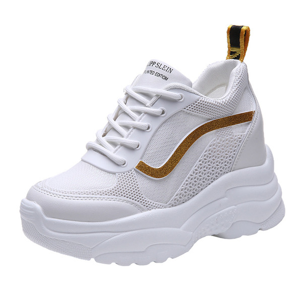 Γυναικεία καθημερινά αθλητικά παπούτσια για τρέξιμο  με ψηλή πλατφόρμα