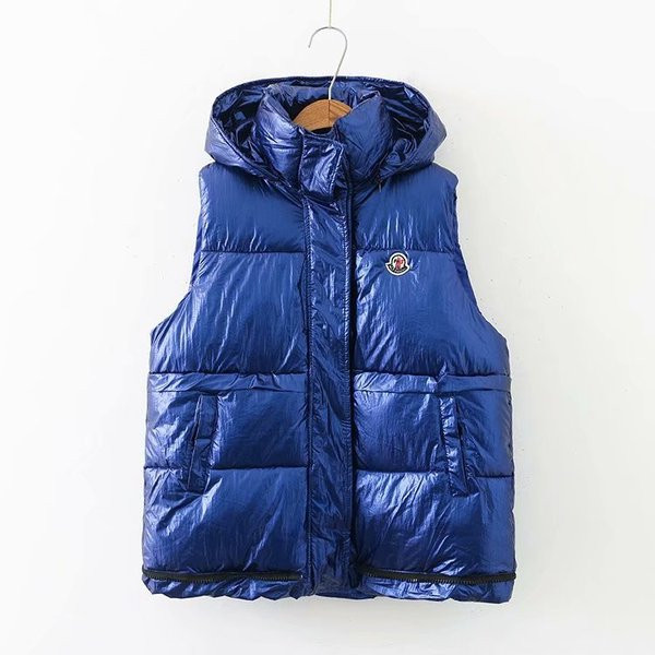 Lezser női mellény kapucnival és zsebbel, két színben