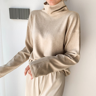 Polo zilnic de damă cu mâneci lungi în mai multe culori