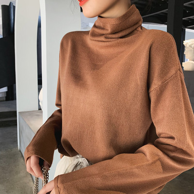 Polo zilnic de damă cu mâneci lungi în mai multe culori