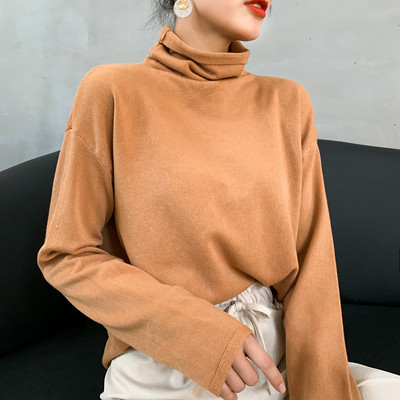 Polo zilnic de damă cu mâneci lungi în mai multe culori