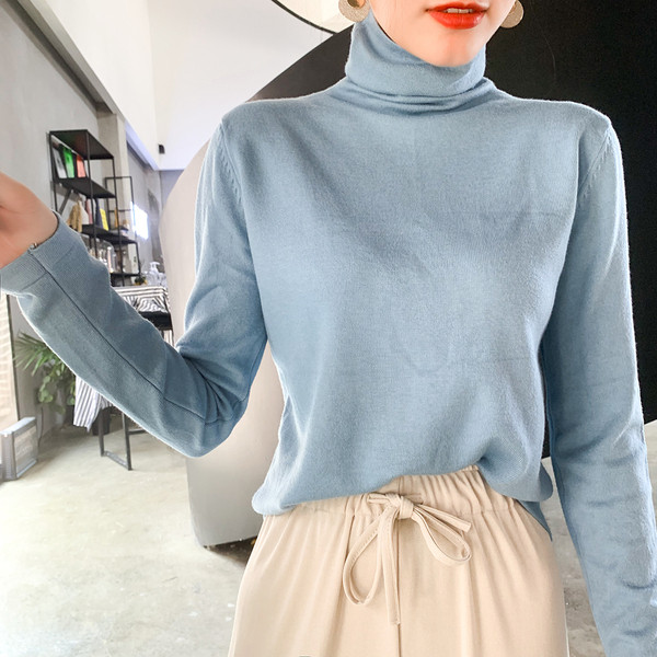 Polo zilnic de damă cu mâneci lungi în mai multe culori