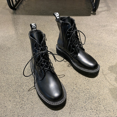 Alkalmi női csizma fűzővel két színben - két modell