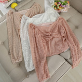 Női csipkeblúz több színben