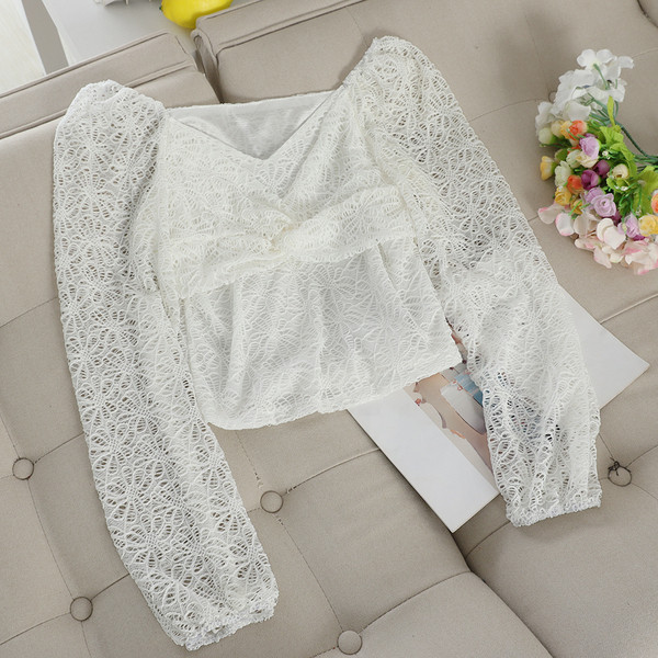 Női csipkeblúz több színben