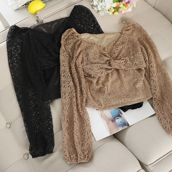 Női csipkeblúz több színben