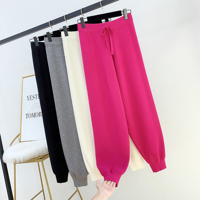Дамски ежедневен панталон с ластик в четири цвята