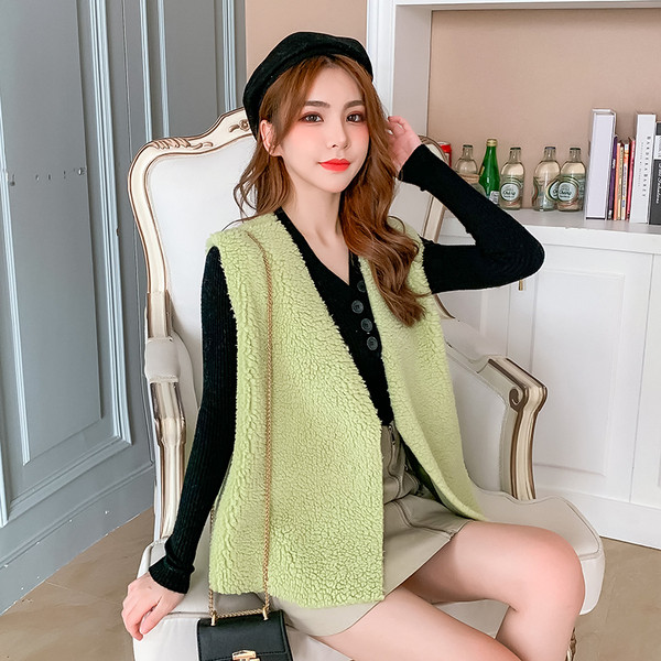 Női alkalmi mellény több színben - széles modell