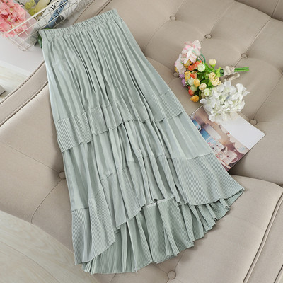 Μοντέρνα γυναικεία μακρύ φούστα σε διάφορα χρώματα