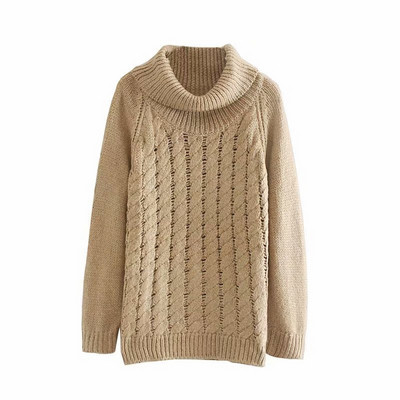 Vastag pulóver pólógallérral, három színben