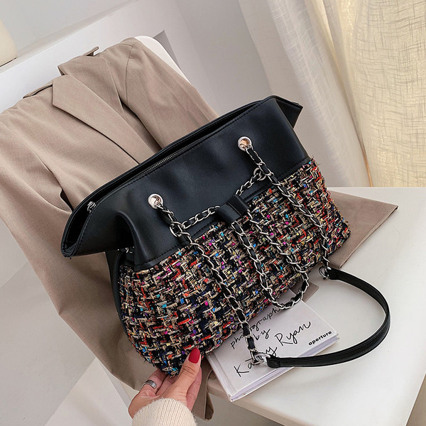 Geanta de dama de zi cu zi cu lant in mai multe culori