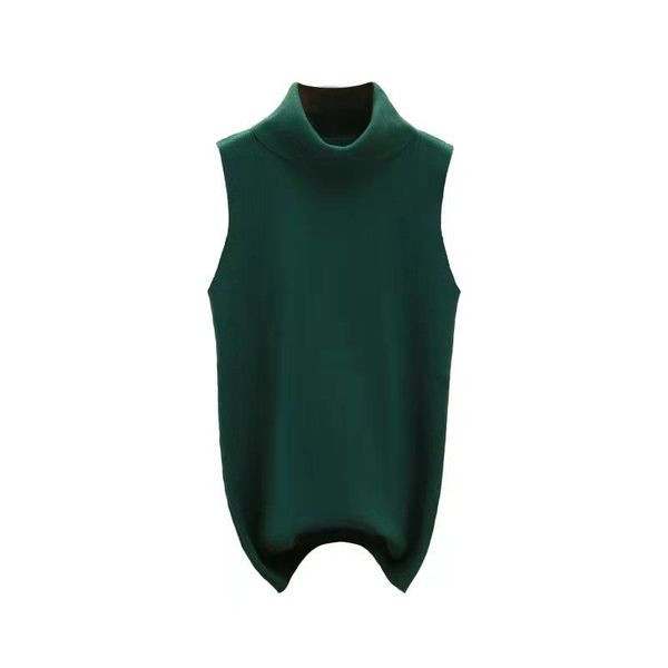 Vékony kötésből készült stílusos női felső gallérral, több színben