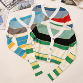 Női alkalmi mellény három színben V-nyakkal és gombokkal