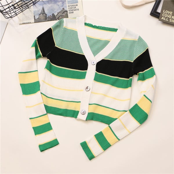 Női alkalmi mellény három színben V-nyakkal és gombokkal