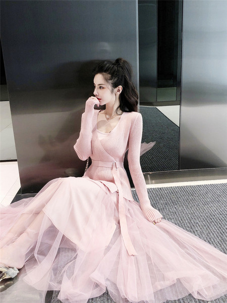 Modern mellény és hosszú pecsétszoknya szett