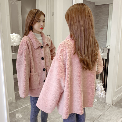 Női modern puha kabát több színben gombokkal