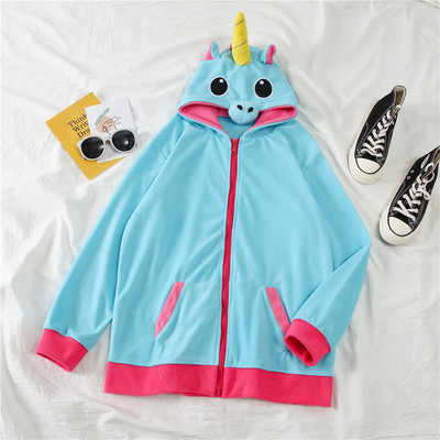 Új modell női pulóver 3D elemmel, rózsaszín és kék színben