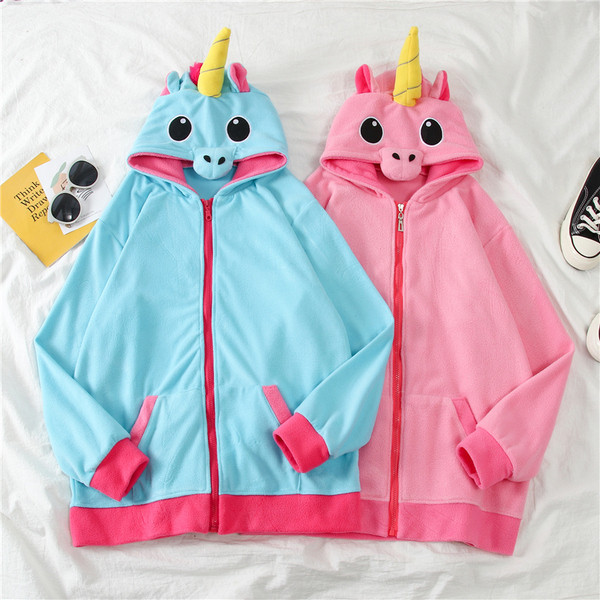 Új modell női pulóver 3D elemmel, rózsaszín és kék színben