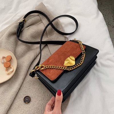 Láncos, hosszú füles női táska többféle színben