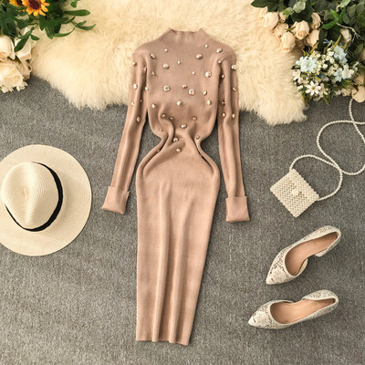 Alkalmi női ruha fém elemmel több színben