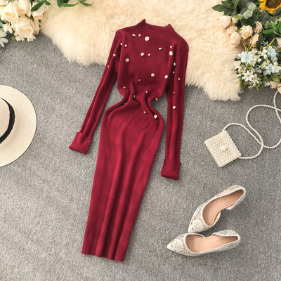 Alkalmi női ruha fém elemmel több színben