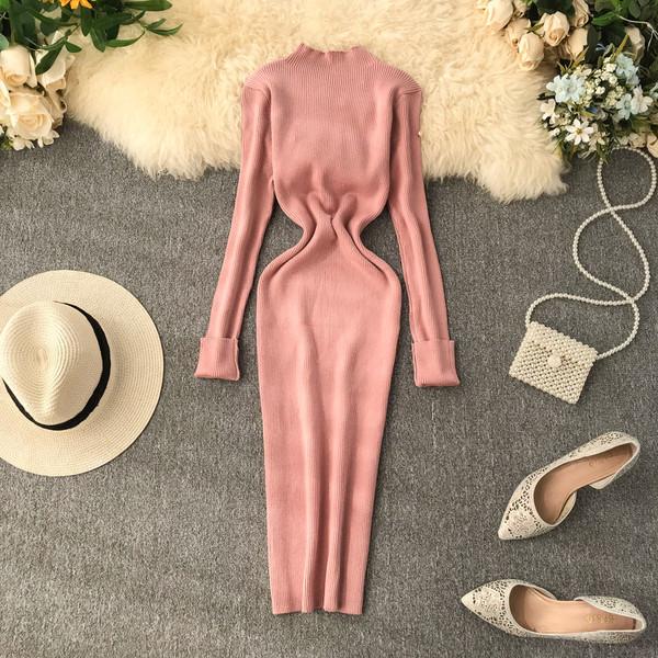 Alkalmi női ruha fém elemmel több színben