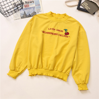 Női blúz több színben, hosszú ujjal, feliratokkal