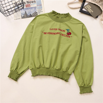 Női blúz több színben, hosszú ujjal, feliratokkal