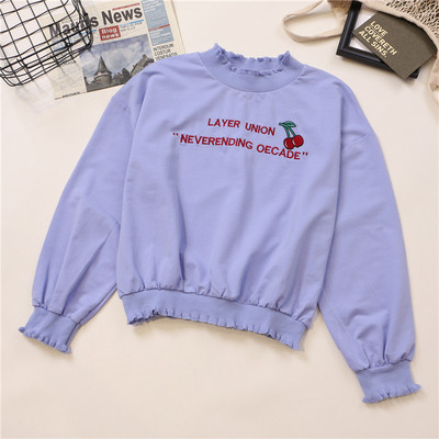 Női blúz több színben, hosszú ujjal, feliratokkal