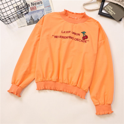 Női blúz több színben, hosszú ujjal, feliratokkal