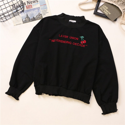 Női blúz több színben, hosszú ujjal, feliratokkal