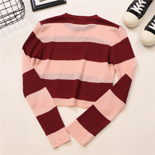 Γυναικεία μπλούζα σε τέσσερα χρώματα με μακρύ μανίκι και λαιμόκοψη O