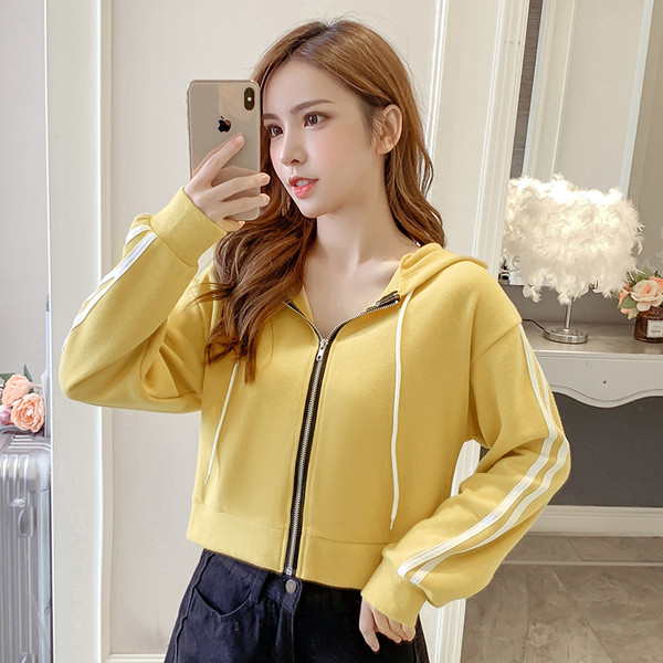 Napi női pulóver három színben, szegéllyel és cipzárral