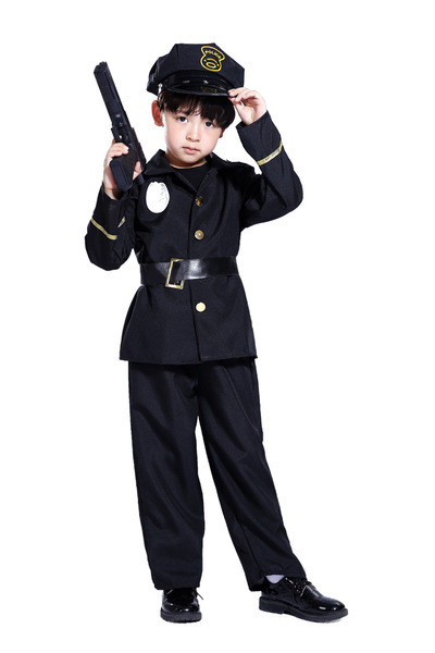 Decor de scenă pentru copii de Halloween pentru fete și băieți în negru