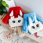 Μοντέρνο παιδικό μπουφάν για κορίτσια με τρισδιάστατο στοιχείο - πολλά χρώματα